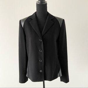 Vintage J Michaels  Faux Leather Trim Blaze